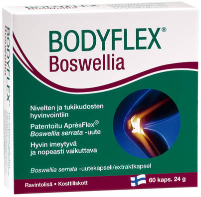 Bodyflex Boswellia nivelille 60kaps